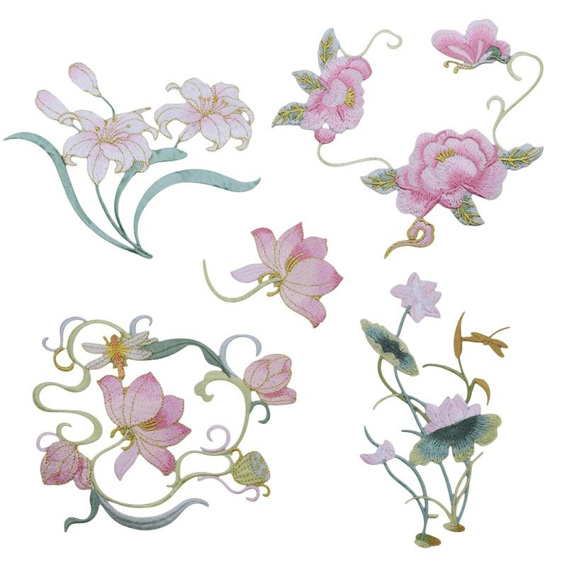 1Pcs DIY Clothes Crafts Embroi - Applique Patch Flower 评论和价格