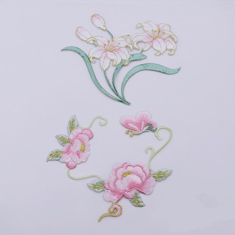 1Pcs DIY Clothes Crafts Embroi - Applique Patch Flower 评论和价格