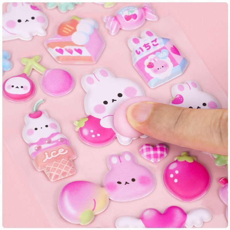 1 Sheet Puffy Bunny 3D Bubble  - Craft Embellishment World 评论和价格
