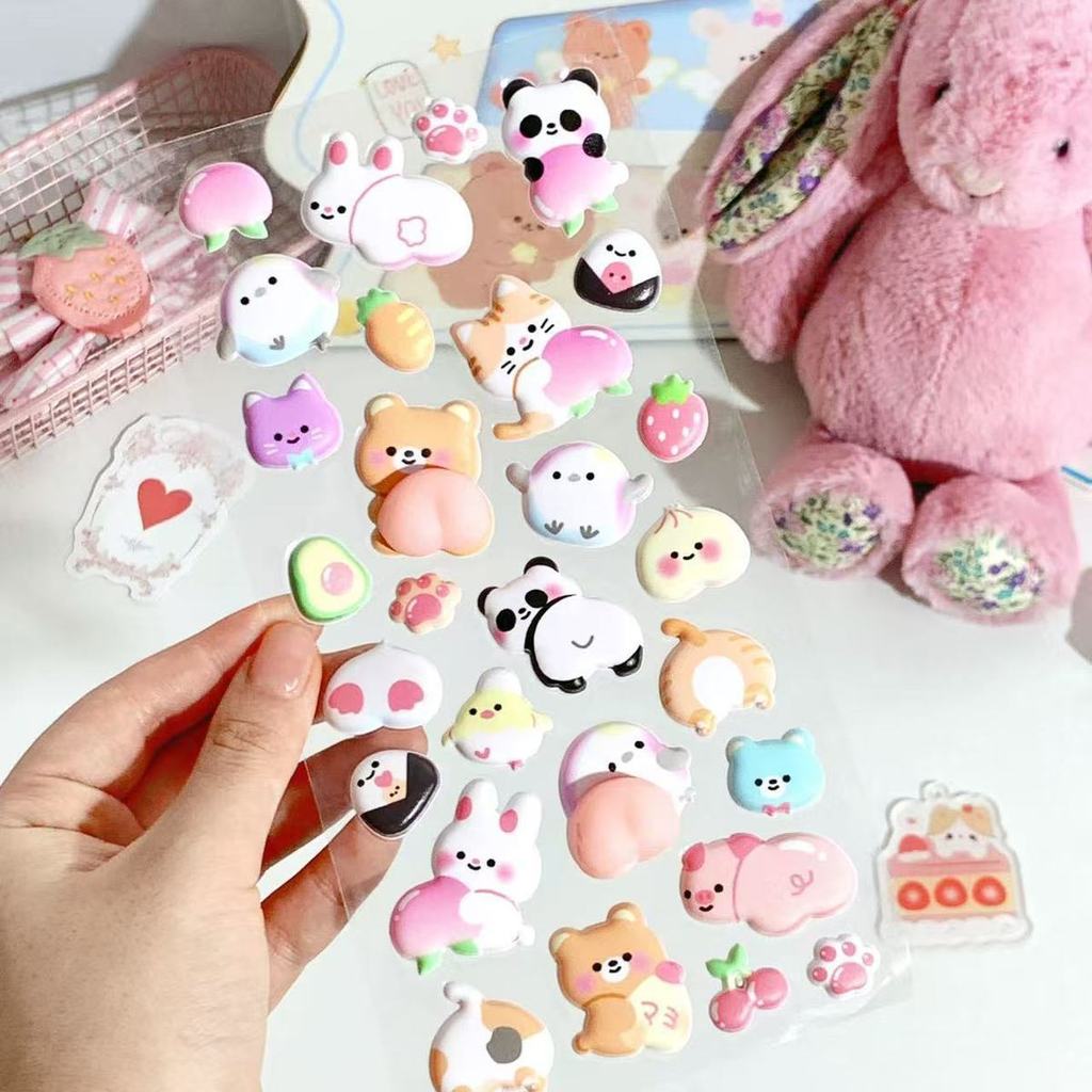1 Sheet Puffy Bunny 3D Bubble  - Craft Embellishment World 评论和价格