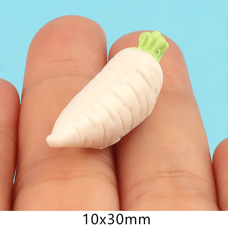 Kawaii Resin Mini Vegetable Fa - Christmas Craft Embellishment 评论和价格